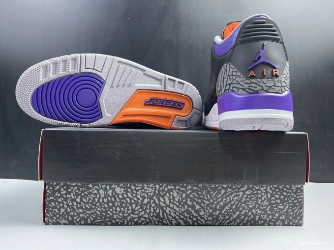Jordan Black 050 3 Retro Air Court Purple CT8532 1012